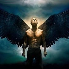 Схема вышивки «Ангел»