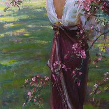 Схема вышивки «girl»