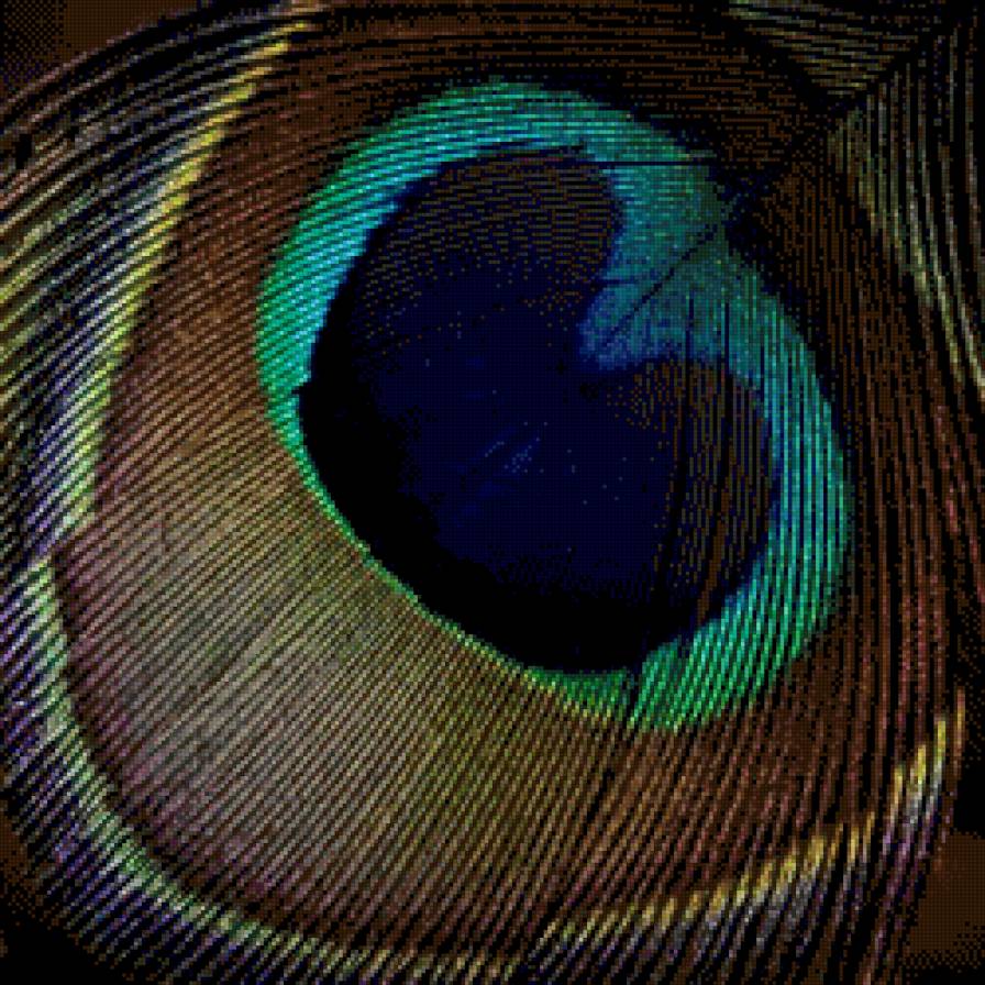 подушка-павлин-2 - предпросмотр