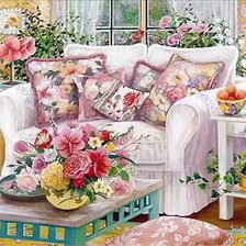 Схема вышивки «домашний уют»