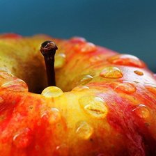 Схема вышивки «яблоко»