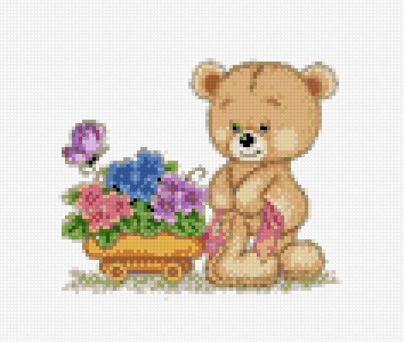 Мишка - мишка, дети, метрика - предпросмотр