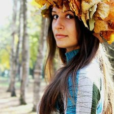 Схема вышивки «Подруга»