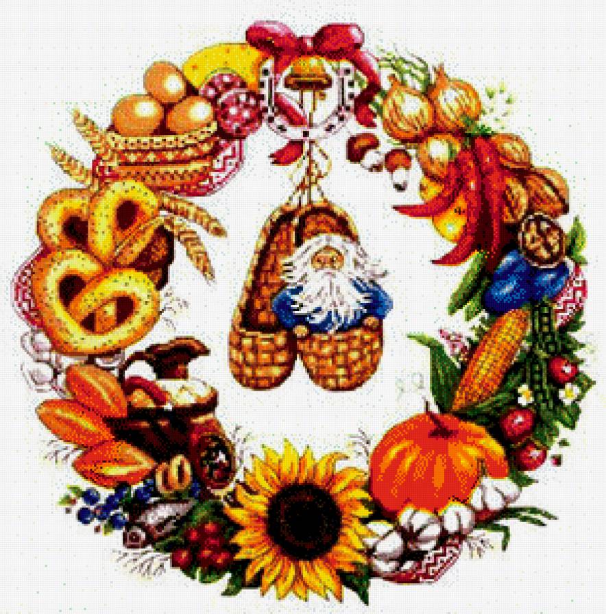 Венок достатка и изобилия - предпросмотр