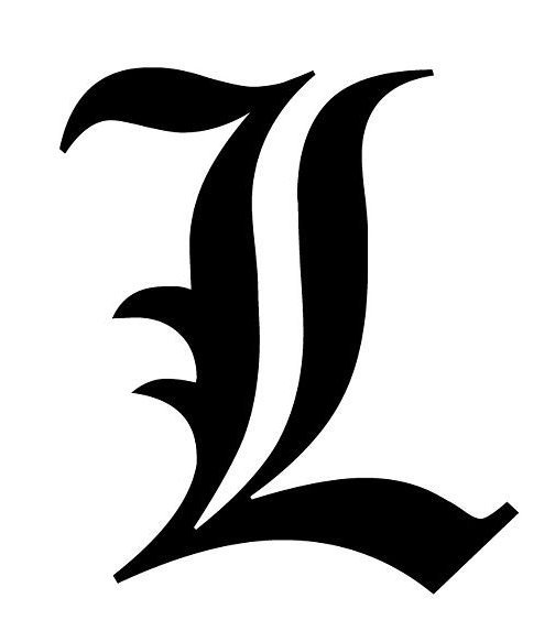Тетрадь Смерти - L - death note, аниме - оригинал
