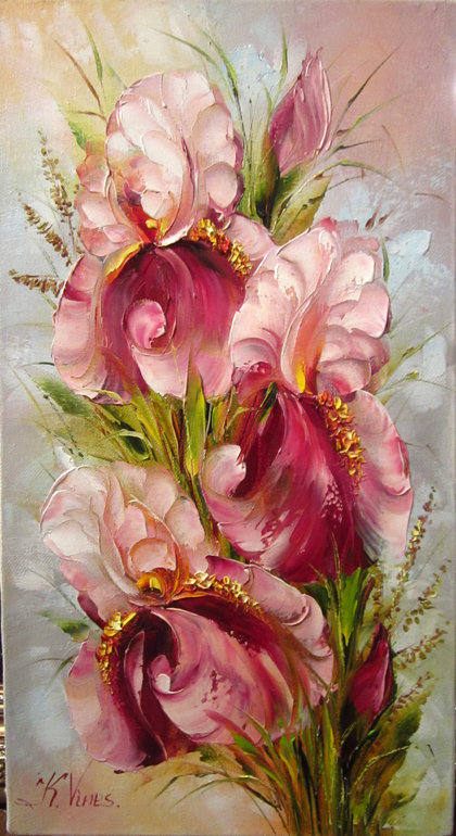 Ирисы - ирисы, цветы - оригинал
