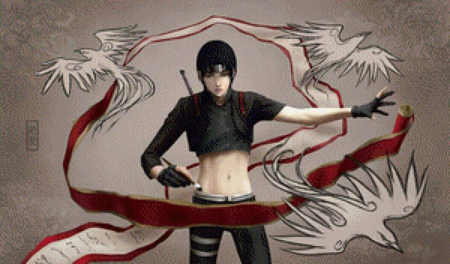 Сай - наруто, аниме - предпросмотр