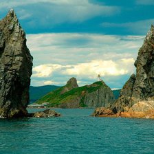 Схема вышивки «Р.Пристань  Два брата»