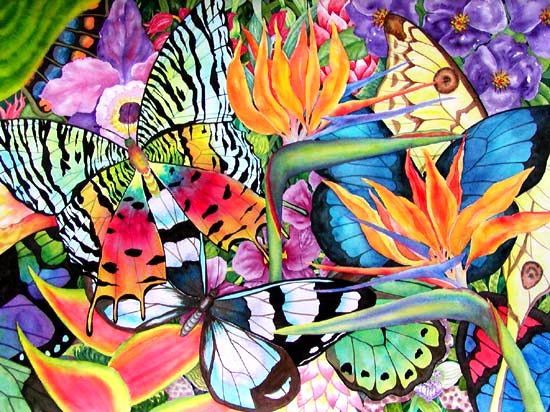 бабочки - оригинал