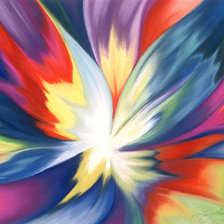 Схема вышивки «абстракция»