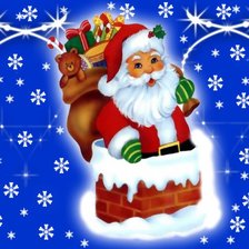 Схема вышивки «С новым годом!»