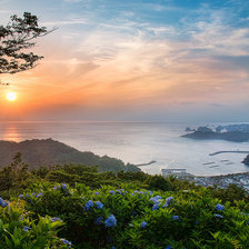 Схема вышивки «морской пейзаж»