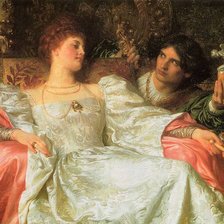 Схема вышивки «Пара»