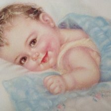 Схема вышивки «малыш»