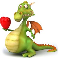 Схема вышивки «Дракоша 3»