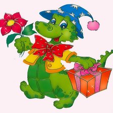 Схема вышивки «Дракоша 4»