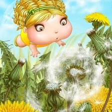 Схема вышивки «летняя феечка»