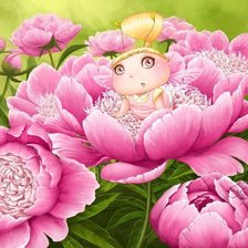 Схема вышивки «весенняя феечка»