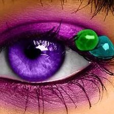 Схема вышивки «око»