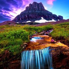 Схема вышивки «водопад»