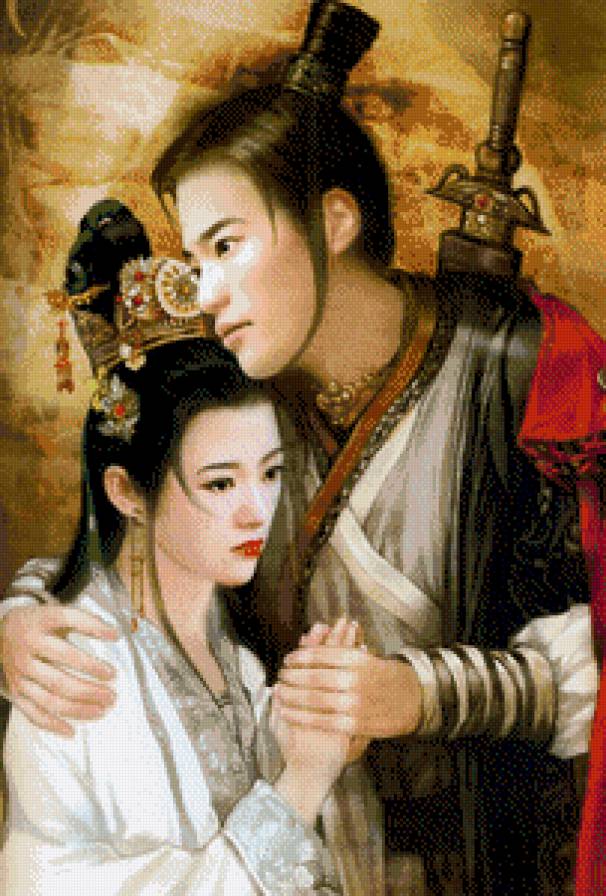 Любовь - китай, девушки, люди, восток - предпросмотр