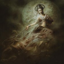 Схема вышивки «Китайская красавица 6»