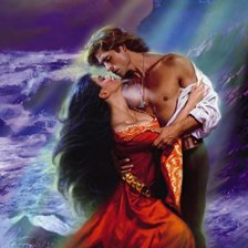 Схема вышивки «он и на»