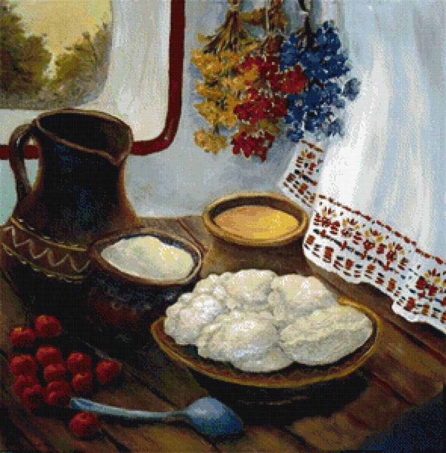 украинская кухня - натюрморт - предпросмотр
