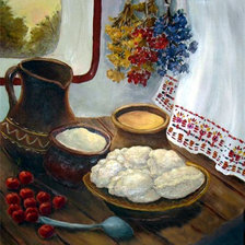 Схема вышивки «украинская кухня»