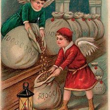 Схема вышивки «открытка»