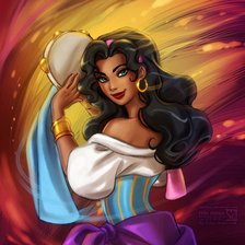 Схема вышивки «Эсмеральда»