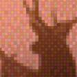 Предпросмотр схемы вышивки «олени» (№798450)