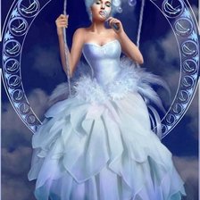 Схема вышивки «7 Смертных Грехов. Лень»