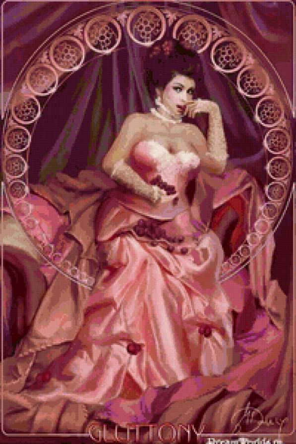 7 Смертных Грехов. Чревоугодие - красота, девушка, женщина, грех, чревоугодие - предпросмотр