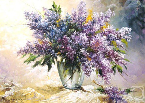 букет сирени - оригинал