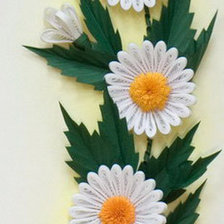 Схема вышивки «Ромашки»