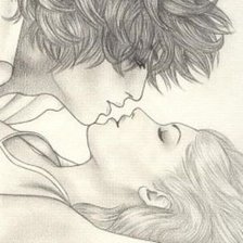 Схема вышивки «Нежность поцелуя»