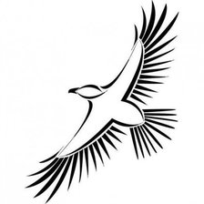 Схема вышивки «Орел»