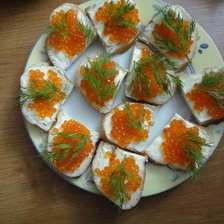 Схема вышивки «икра»