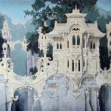 Схема вышивки «Воздушный замок 2»