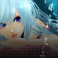 Схема вышивки «русалка»