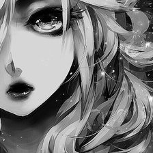 Схема вышивки «девушка»