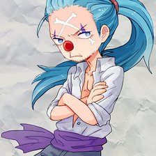 Схема вышивки «клоун багги»