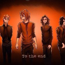 Схема вышивки «MCR»