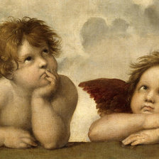 Схема вышивки «ангелы»