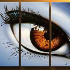 Схема вышивки «Взгляд»