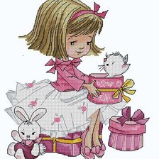 Схема вышивки «Для девочки»