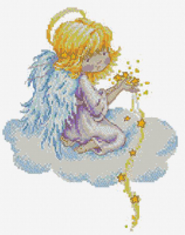 ангелок - ангел, метрика, дети - предпросмотр