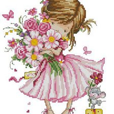 Схема вышивки «Для девочки»