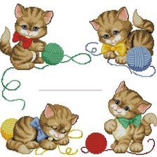 Схема вышивки «Метрика»